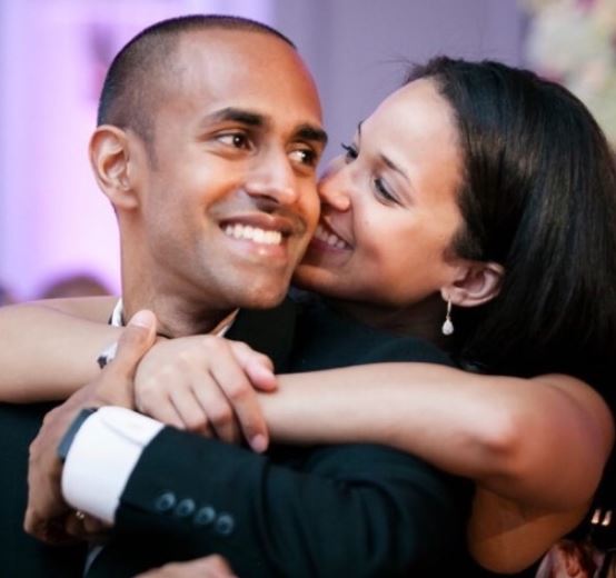 Tony Balkissoon has been supporting his wife Laura Jarrett from the very beginning of her career
